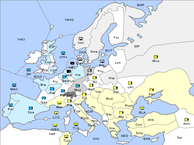 Map Spring 1911 Retreat