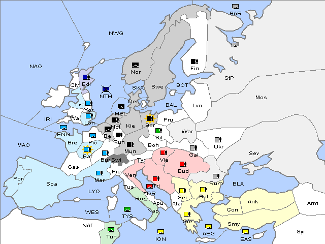 Map Winter 1905 Adjustment