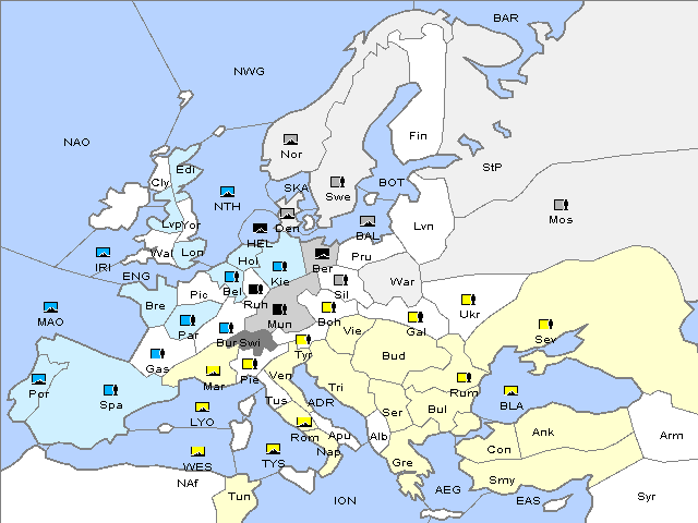 Map Winter 1910 Adjustment