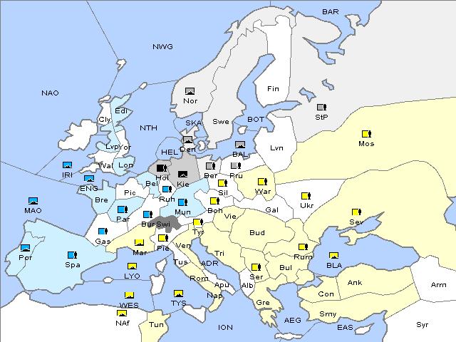 Map Winter 1911 Adjustment