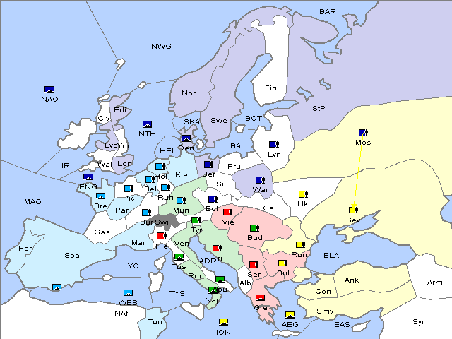 Map Fall 1910 Retreat