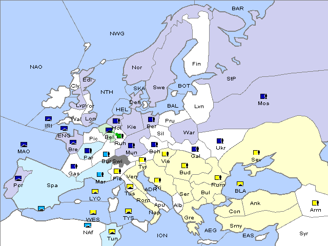 Map Fall 1919 Retreat