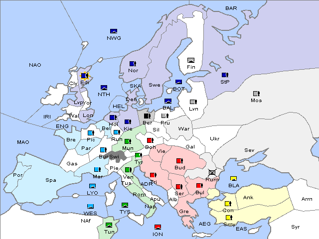 Map Winter 1905 Adjustment