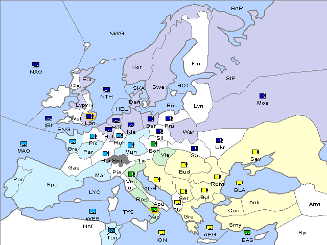 Map Winter 1915 Adjustment