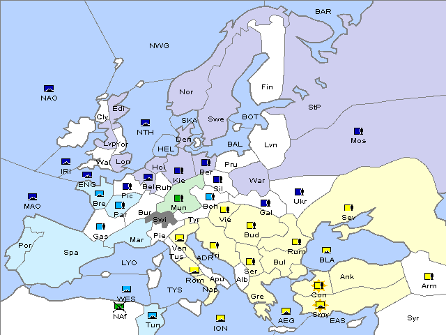 Map Winter 1917 Adjustment