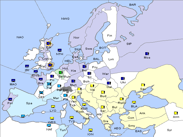 Map Winter 1918 Adjustment