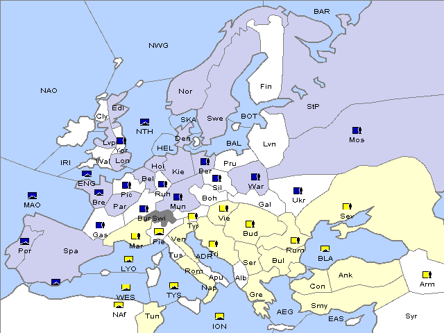 Map Winter 1920 Adjustment