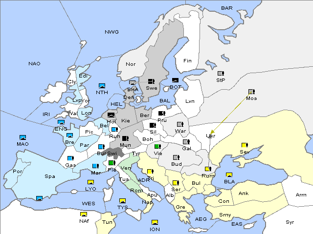 Map Fall 1905 Retreat