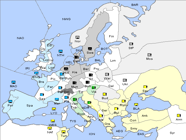 Map Fall 1906 Retreat