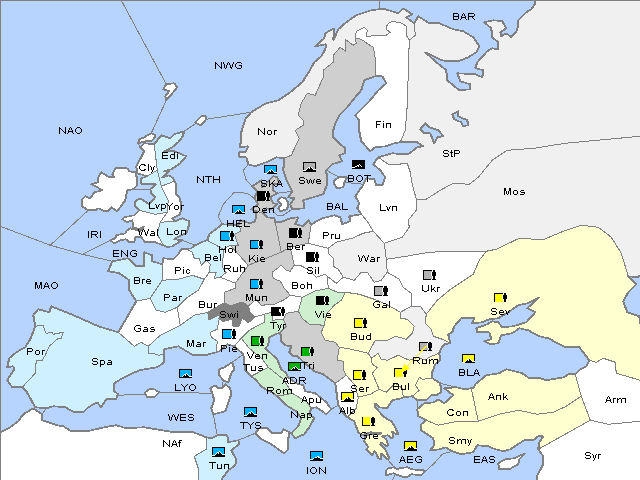 Map Fall 1910 Retreat