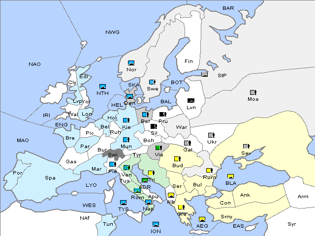 Map Fall 1911 Retreat