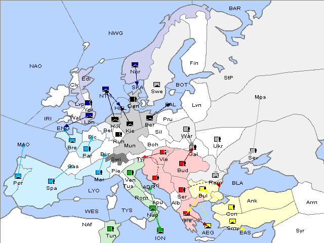 Map Spring 1902 Movement