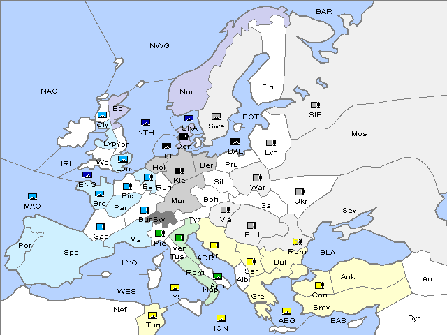 Map Spring 1904 Retreat