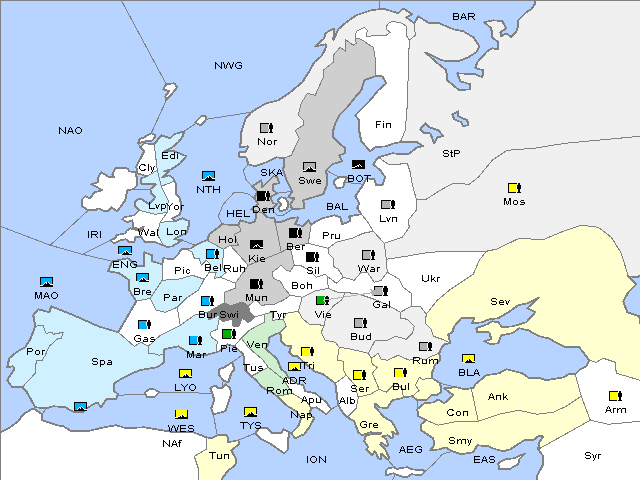 Map Spring 1905 Retreat