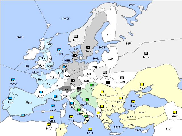 Map Spring 1907 Retreat