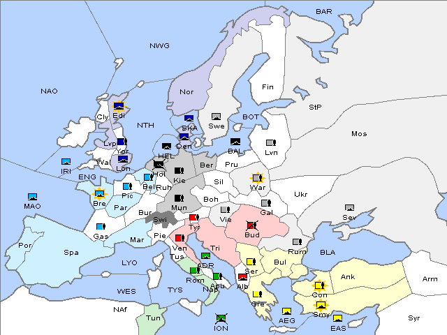 Map Winter 1902 Adjustment