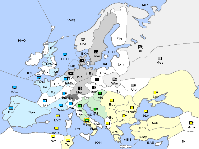 Map Winter 1906 Adjustment