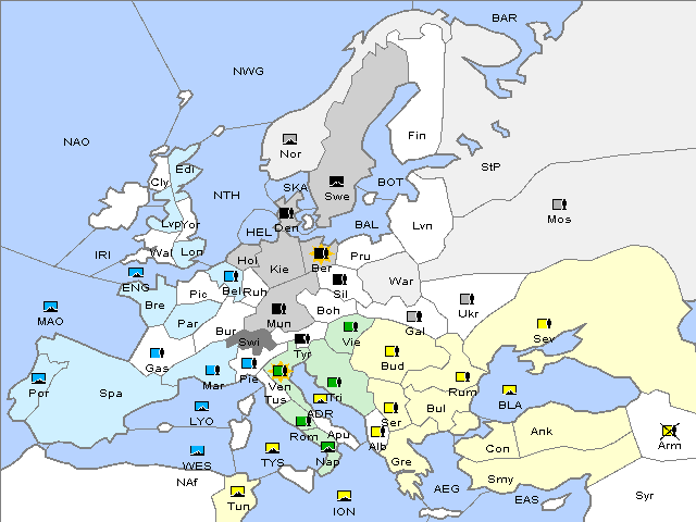 Map Winter 1907 Adjustment