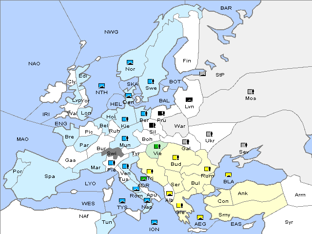 Map Winter 1911 Adjustment