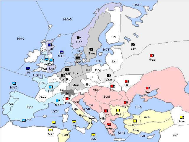 Map Fall 1905 Retreat