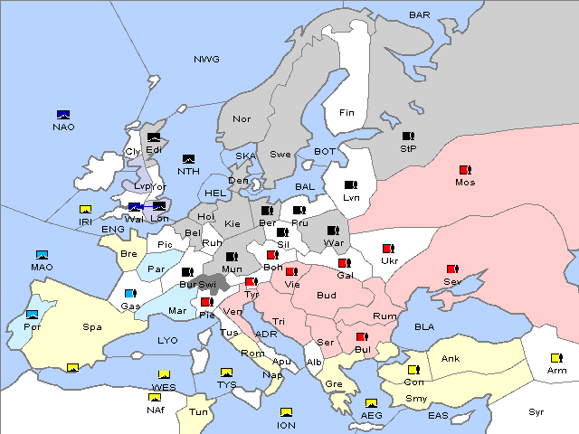 Map Fall 1908 Retreat