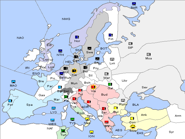 Map Winter 1902 Adjustment