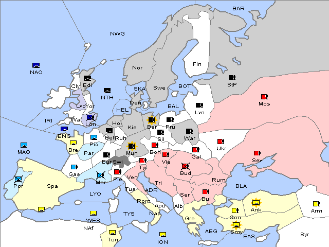 Map Winter 1907 Adjustment