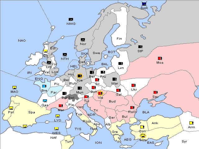 Map Winter 1910 Adjustment