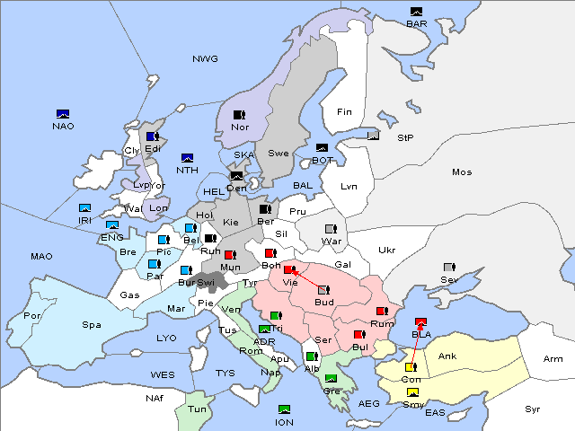 Map Fall 1904 Retreat