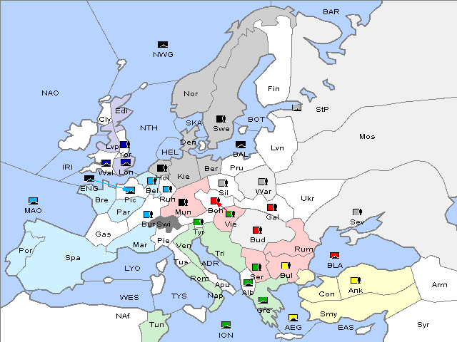 Map Fall 1905 Retreat