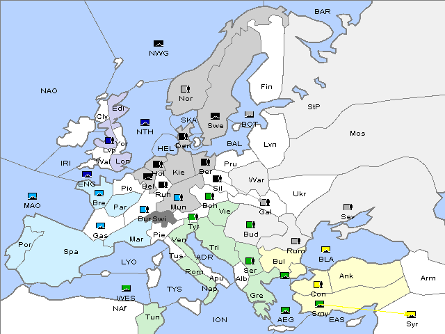 Map Fall 1907 Retreat