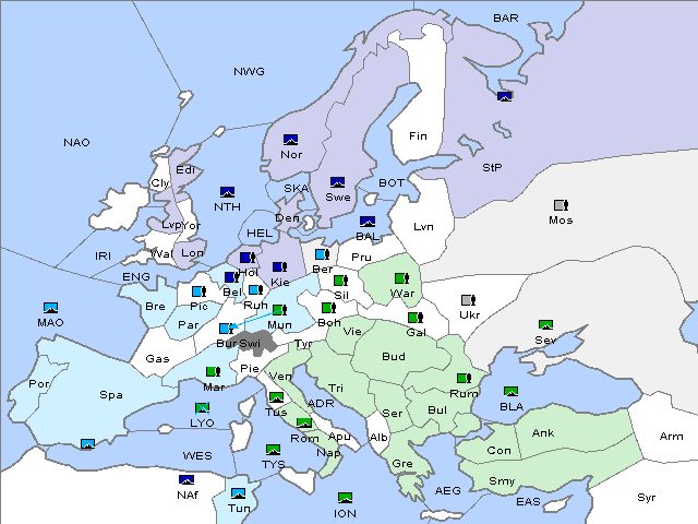 Map Fall 1913 Retreat