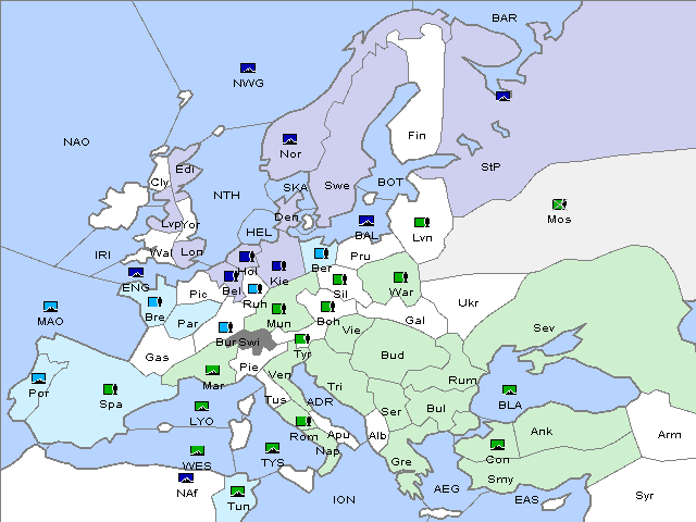 Map Fall 1914 Retreat