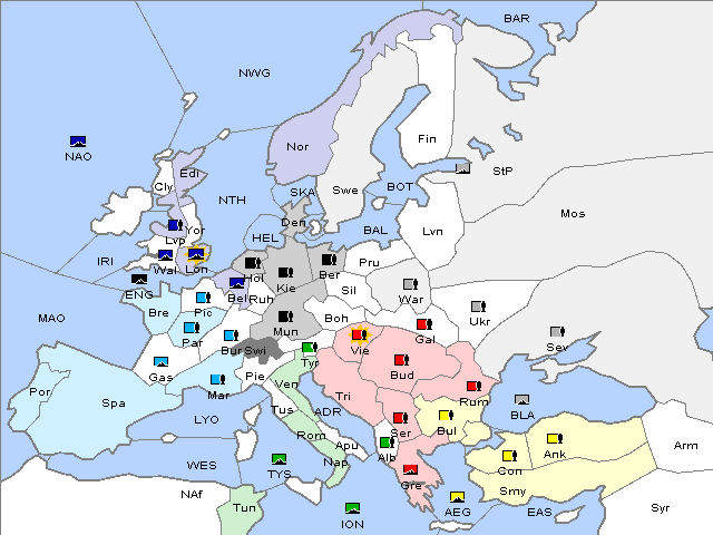 Map Winter 1902 Adjustment
