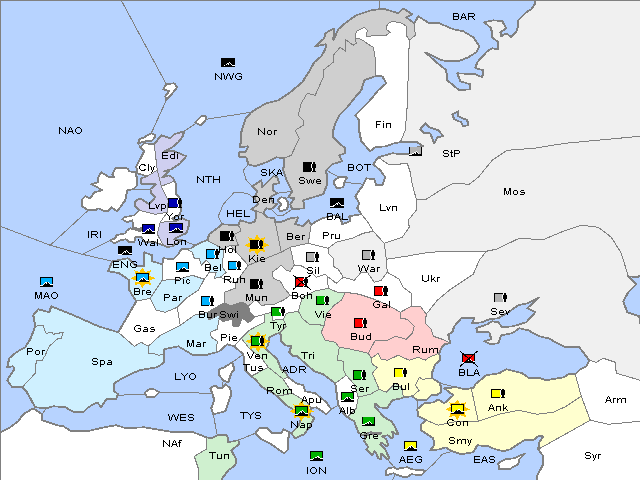 Map Winter 1905 Adjustment