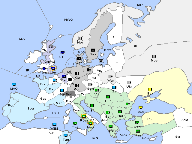 Map Winter 1908 Adjustment