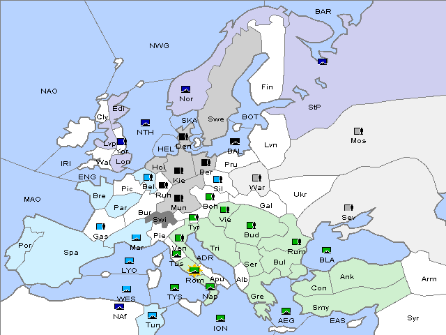 Map Winter 1910 Adjustment