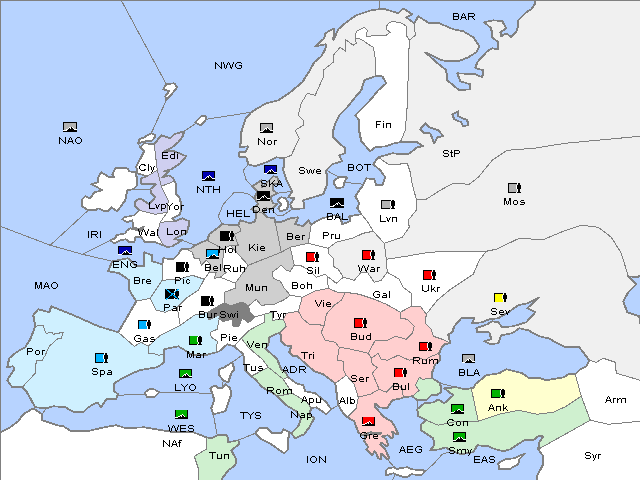 Map Fall 1904 Retreat