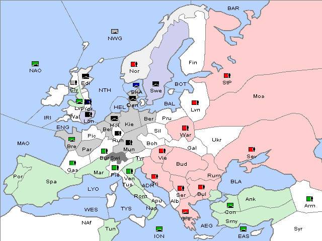 Map Fall 1908 Retreat