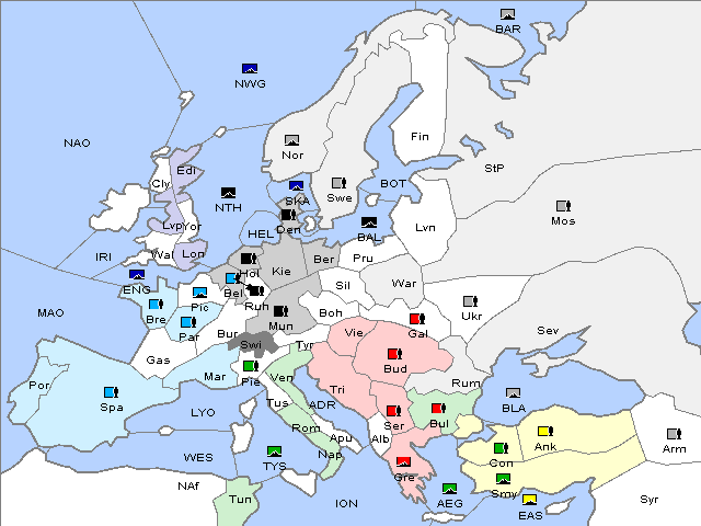 Map Spring 1903 Retreat