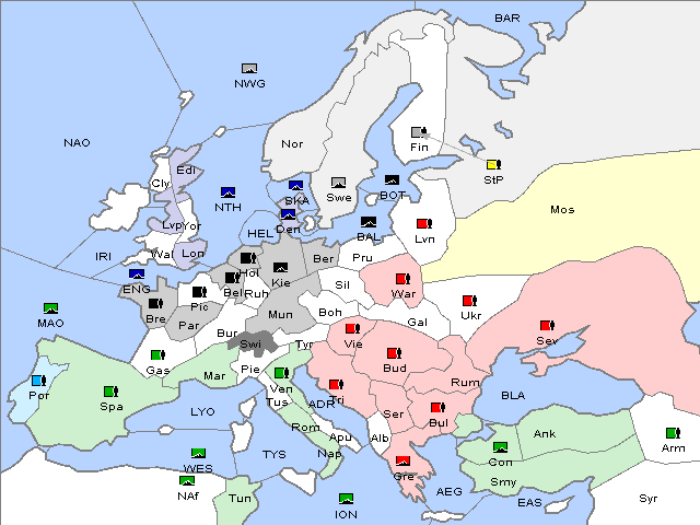 Map Spring 1906 Retreat