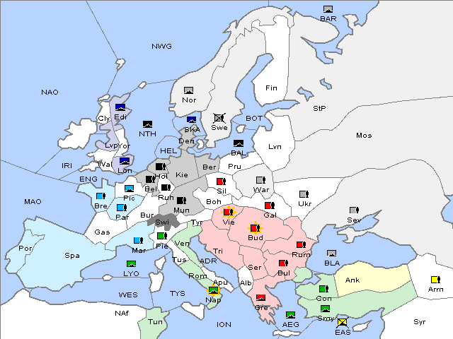 Map Winter 1903 Adjustment