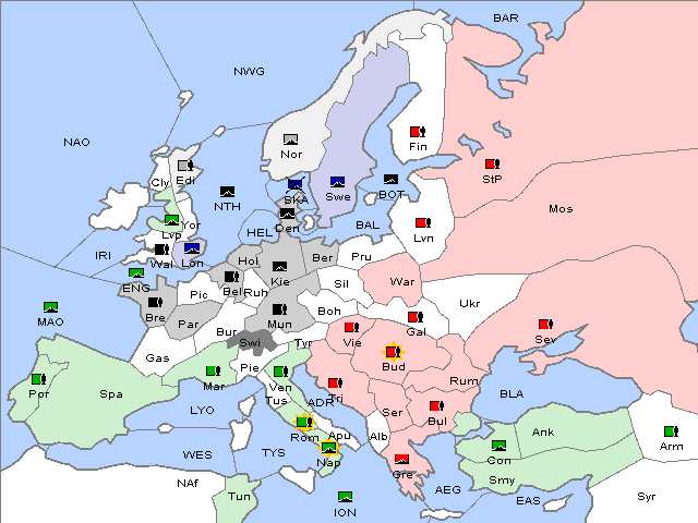 Map Winter 1907 Adjustment