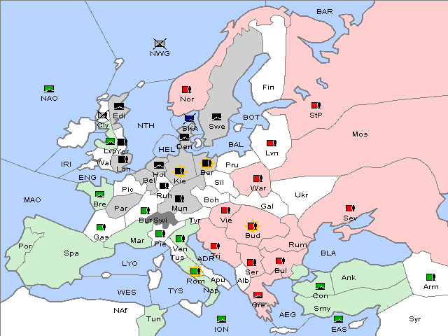Map Winter 1908 Adjustment