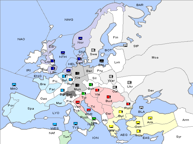 Map Spring 1903 Retreat