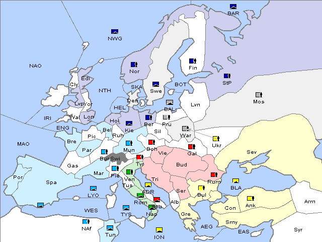Map Spring 1905 Retreat
