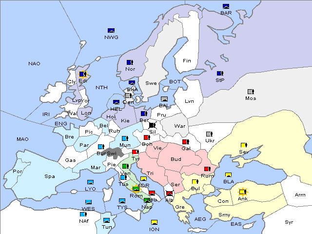 Map Winter 1904 Adjustment