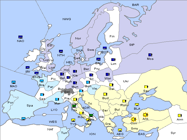 Map Winter 1909 Adjustment