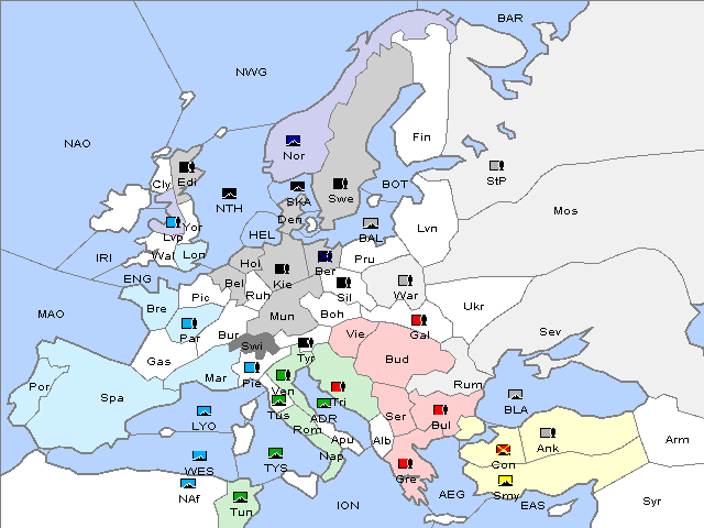 Map Fall 1905 Retreat