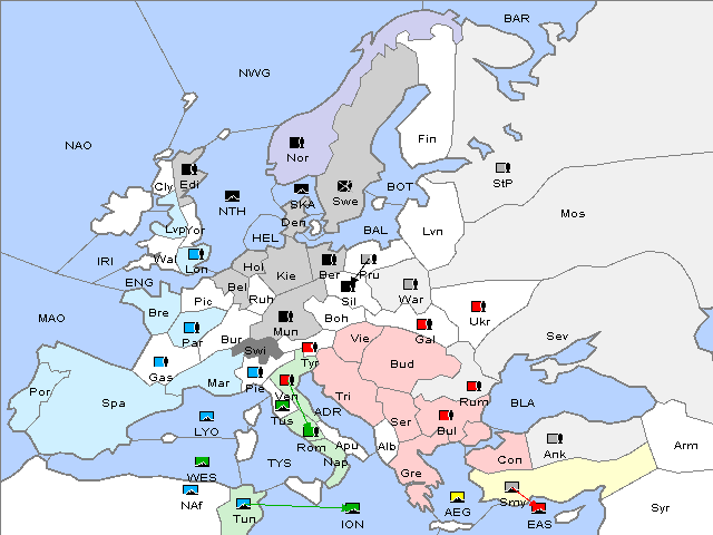 Map Fall 1906 Retreat